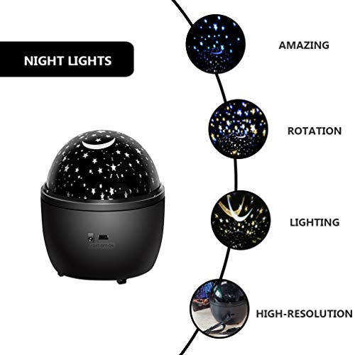 Mobestech Projetor Galáxia Estrela Projetor Luz Noturna Led Luz de Projeção Estrelado Lâmpada de Pro