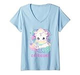 Photo Gallery donna segno zodiacale capricorno kawaii chibi capra astrologia celeste maglietta con collo a v Photo Gallery donna segno zodiacale capricorno kawaii chibi capra astrologia celeste maglietta con collo a v