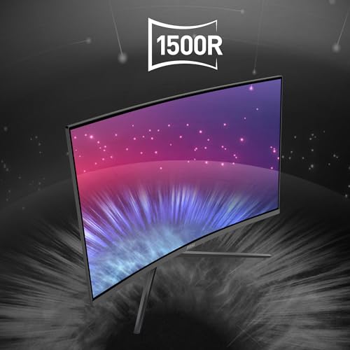 Image of msi G32CQ5P, 32 inch Gaming Monitor, 2560 x 1440 (QHD) Curved Gaming Monitor, 1 ms, 170Hz, FreeSync Premium, 1500R, HDMI, DisplayPort, Tilt, Swivel, Pivot and Height Adjustable.