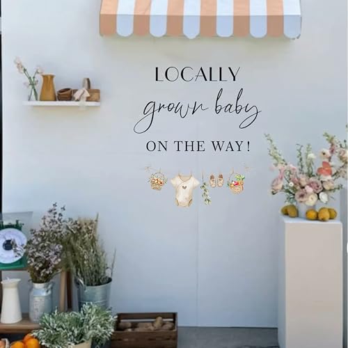 Vinilo decorativo Locally Grown Baby on the Way 25.4x5.08 cm miniatura 5