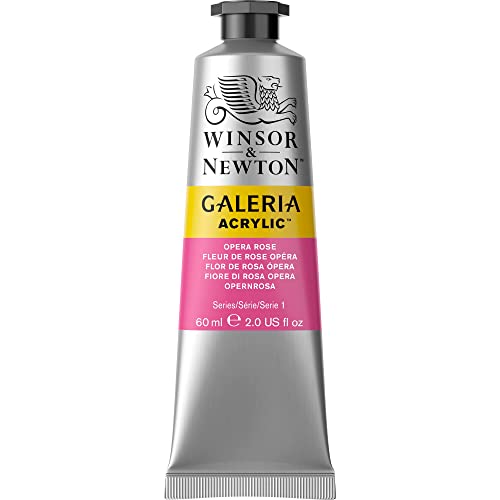 Image of Reeves Winsor and Newton, Opera Rose Galeria Acrylic Paint, 60ml Tube, 60-ml, 2 Fl Oz