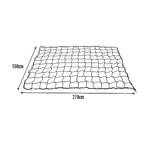 menolana Bungee Cargo Net Cargo Boot Netting Storage Elastic Storage Mesh Net Car Storage Net for Tr