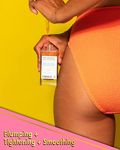 Truly Beauty Anti-Cellulite Serum - Better Than Cream - Helps Tighten Skin, Retinol Body Lotion Serum - Helps Reduce Cellulite - Body Moisturizer Cream Serum - Helps Compress Skin, Body Lotion Serum - 3.1 Oz #TOP5