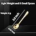 QinSuiKai 10 Pcs Mini Spoons for Spices, Small Size 2.8
