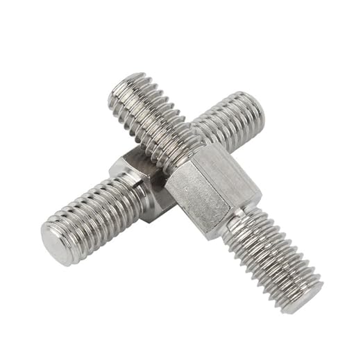 Tige filetée en acier inoxydable 304 double extrémité M14 de 110mm