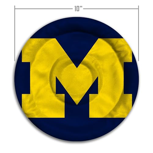 Image of YouTheFan NCAA Michigan Wolverines Flimzee Bean-Bag Flying Disc