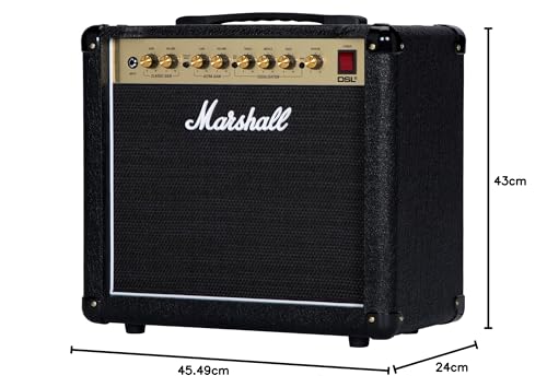 Marshall DSL5CR - Amplificador de Guitarra Combinado de válvula de 5 W 1x10 con reverberación