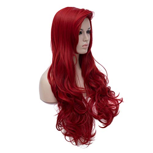 FRCOLOR 1 Pc Halloween Peruca Longa Peruca de Cabelo Encaracolado Cosplay Mulheres Peruca de Cabelo