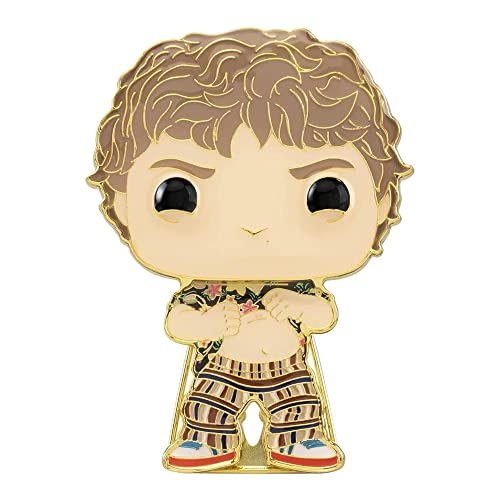 Loungefly Funko POP! Pin De Esmalte De Esmalte Grande GOONIES: CHUNK - Mikey - The Goonies Pin De Esmalte - Broche Imperdible Coleccionable - Para Mochilas & Bolsas - Idea Para Regalo - Fans De Movies
