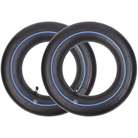 2 pack of 4.80/4.00-8" Heavy Duty Inner Tube Minibike Go-Karting Mowers Hand Trucks Wheelbarrows Cart Isobutylene Isoprene Rubber Cover