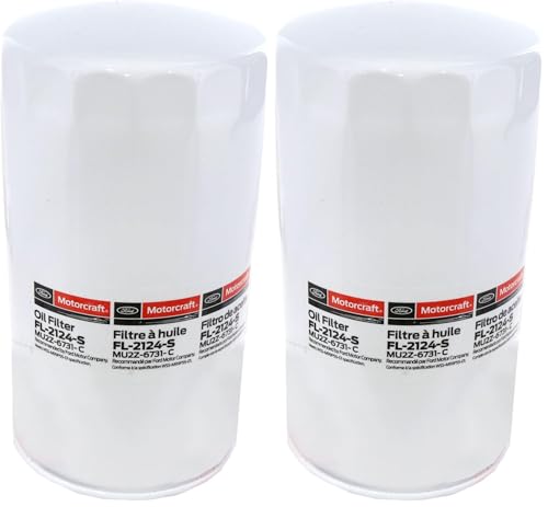 Motorcraft Oil Filter FL2124S (Replaces FL2051S) Pack of 2
