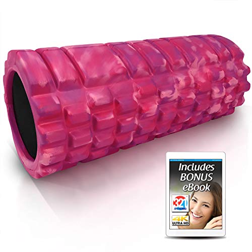 321 STRONG Foam Roller - Medium Density Deep Tissue Massager - Muscle Massage