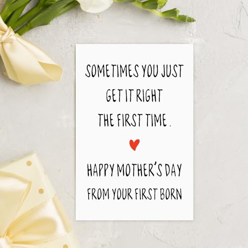 50% Off Funny Mother's Day Cards - 2 Styles Available