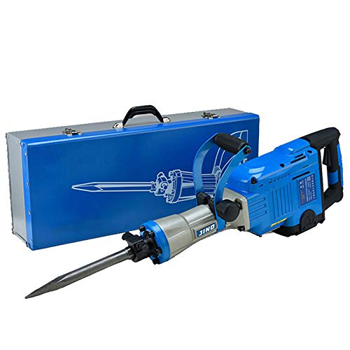 Abbruchhammer HD125, 1700 W, 65 J, Sechskant Aufnahme, Zubehör Meisselhammer Stemmhammer Und Metall-Transportkoffer – Bild 8