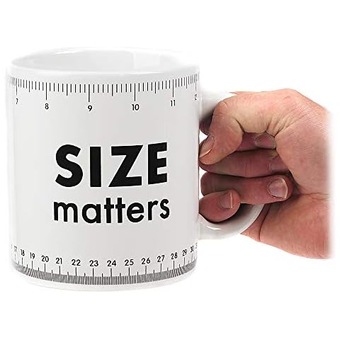 Size Matters Giant Mug - Large Novelty Tea & Coffee Cup Cover