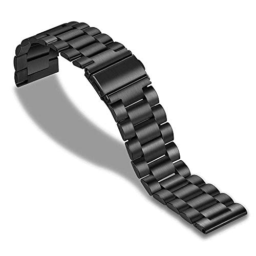 Bracelet de montre 42mm 46mm idéal pour le bureau et les sorties en métal acier