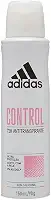adidas Desodorante Aerossol Control Feminino Adidas Branco 150 Ml