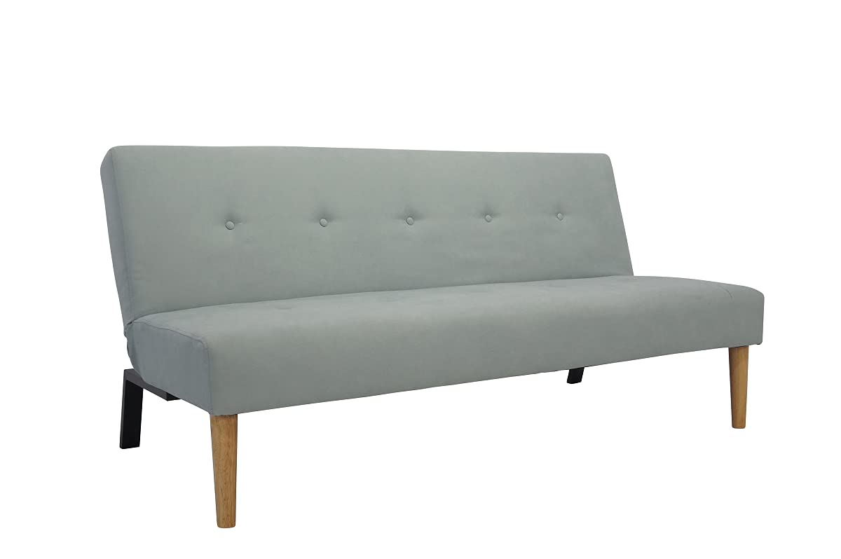 ITALFROM Divano Sofà Bed AZZURRO 165X85X83 cm Senza Braccioli Letto 2 Piazze