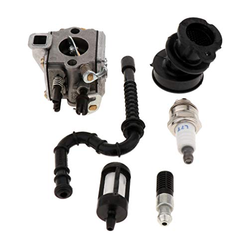 FLAMEER 6Pcs Carburetor Set for Stihl MS340 MS360 034 036 ChainSaw Replaces 1125 120 0651
