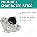 DRIVE UP 2 PCS Golf Cart Front Wheel Hubs Fits for Yamaha G2/G8/G9/G14/G16/G19/G22/G29 Drive Golf Carts, OEM JG5-WF511-10-00 JG5-WF511-00