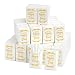 Juvale 60-Count Wedding Facial Tissue Packs, Dry Those Happy Tears Tissues for Guests, 3-Ply, 10 Sheets Each Pack, Bulk Wedding Party Favors Supplies, Ceremony, Travel Tissue Size, 2.9 x 2 Inches