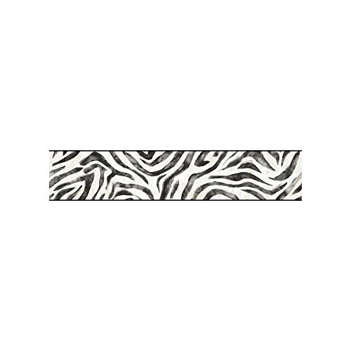 York Wallcoverings GK8969BD Growing Up Kids Motion Dazzle Removable Wallpaper Border Off White Black Grey