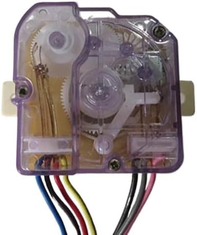 1PCS Semi-automatic double-bar washing machine wash timer 7-wire timer switch universal Compatible with all brands of washing machines(7-Wire Timer 1 Knob)