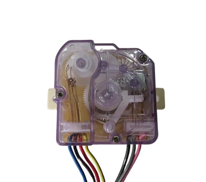 1PCS Semi-automatic double-bar washing machine wash timer 7-wire timer switch universal Compatible with all brands of washing machines(7-Wire Timer 1 Knob)