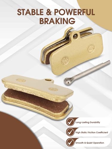 Image of 2 Pcs Electric Dirt Bike Brake Pads Front /Rear for Surron LBX Talaria X3 XXX Talaria Sting MX3 /R MX4 eRide Pro SS 2.0 S 72V Sur Ron Rawrr Mantis X Mini R /R17 48V Mantis Mini Pup