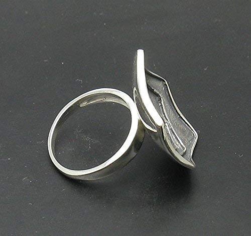 Bague en argent spirale 925 taille ajustable R000750 Empress - 3