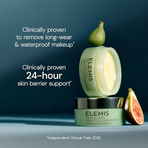 Image of ELEMIS Pro-Collagen Cleansing Balm Makeup Remover, Hydrating Facial Cleanser, Oil Cleanser, Oil Makeup Remover, Deep Cleanse