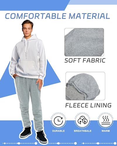 Taiyin 6 Pcs Boys Jogger Sweatpants Youth Fleece Casual Athletic Pants Kids Basic Sweatpants with Drawstring Pockets2