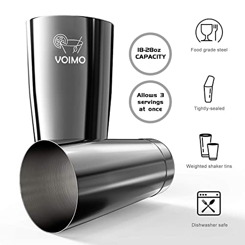 Barkeeper Set Voimo Cocktail Set aus Edelstahl