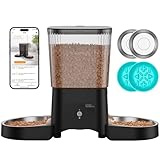 Comedero Gato Automatico 5G WiFi, 1-6 Comidas/Día