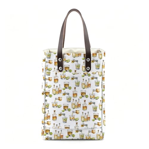 Bolsa de regalo de vino de tequila y suministros para fiestas temáticas