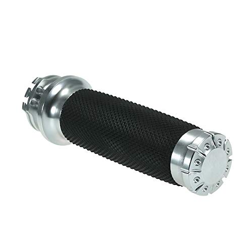 Anself Motocicleta Handle Bar Lidar Com Apertos Preto/Cromo 1