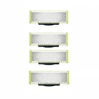 Replacement Blades for Philips One 1 Blade, 4-Pack, Compatible with QP220/50, QP220/51, QP420/60, QP230/50 Models
