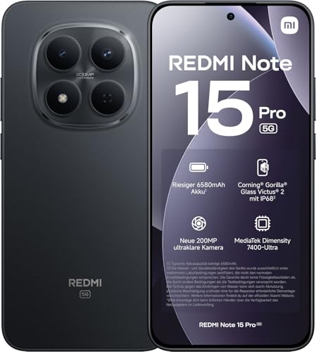 XIAOMI REDMI Note 15 Pro 5G   Smartphone de 8+256GB, Pantalla de 6,83