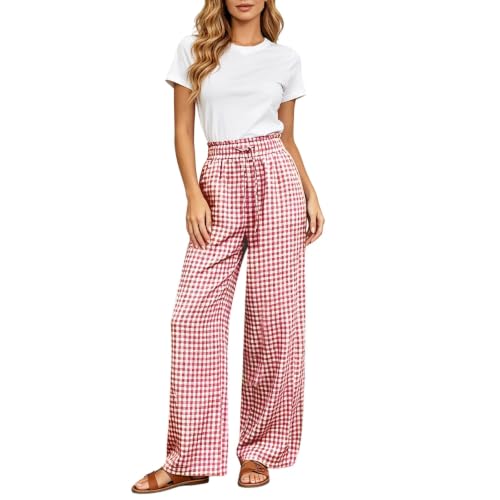 Pantalones de pijama para mujer holgados que no aprietan y tienen bolsillos