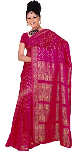Trendofindia Indiano Sari Bollywood CA106, Colore Rosa