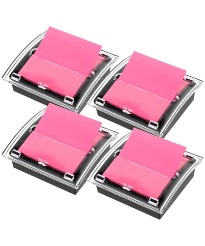 Distributeur de notes pop-up avec base lestée pour une distribution fluide d'une seule main