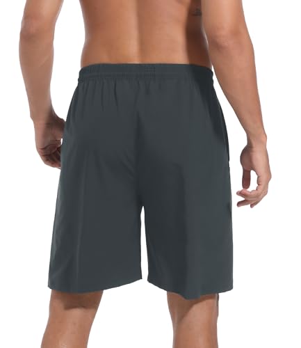 5 Pack Mens Athletic Gym Workout Shorts Quick Dry Basketball Running Lightweight Shorts with Pockets3