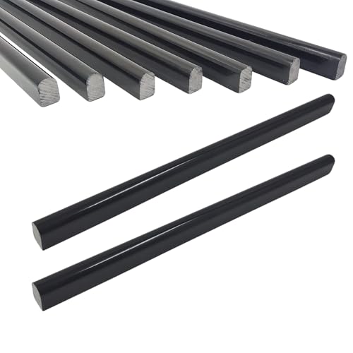 Jusmioke Black Polished Pencil Tile