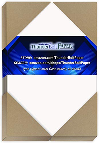 100 Sheets Chipboard 32pt White 1 Side - 4