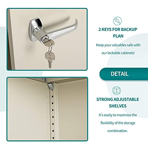 image for INTERGREAT Tall Metal Storage Cabinet,72