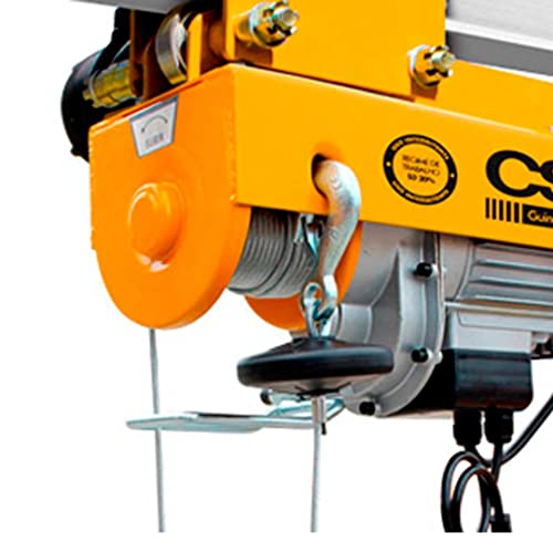 Guincho Talha Eletrica C/Trole Eletrico 500/1000KG CSM Tec Mono 220V