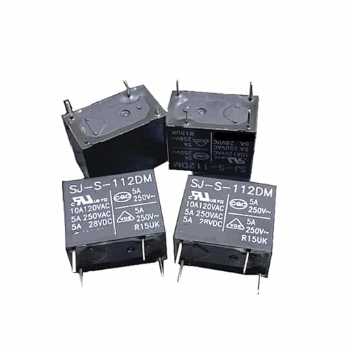 Relais SJ-S-112DM 12VDC 10A 4PIN pour circuit imprimé