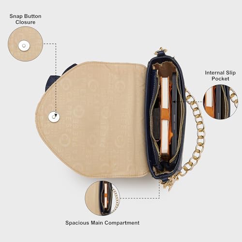 Image of Caprese Bloom Sling Small Bag for Women|Adjustable and Detachable Strap for Comfortable Wear|Versatile Handbag for Everyday Use, Travel, and Special Occasions
