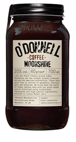 ODonnell Moonshine Coffee | 700ml Mason Jar | 20% ABV