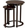 Frenchi Home Furnishing Round End Table Blanco | Cuotas sin interés